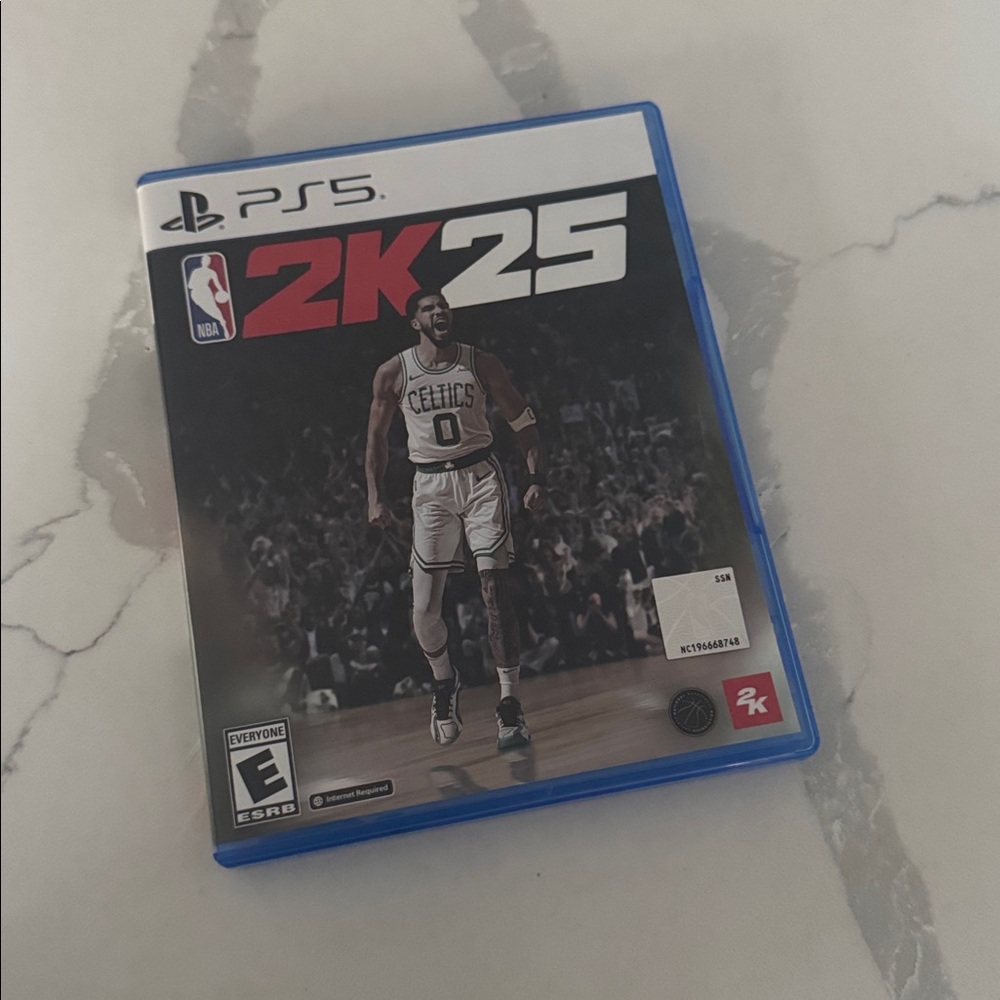 NBA 2K25 PS5 Game - Blue Case